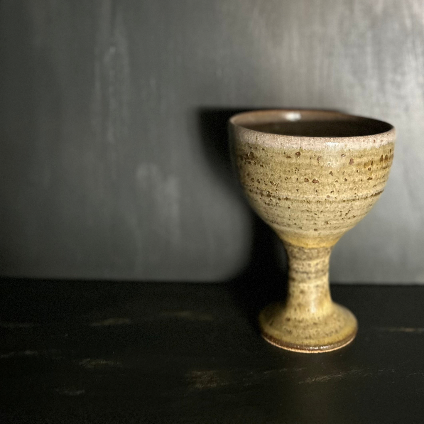 Vintage Stoneware Chalice - No. 04