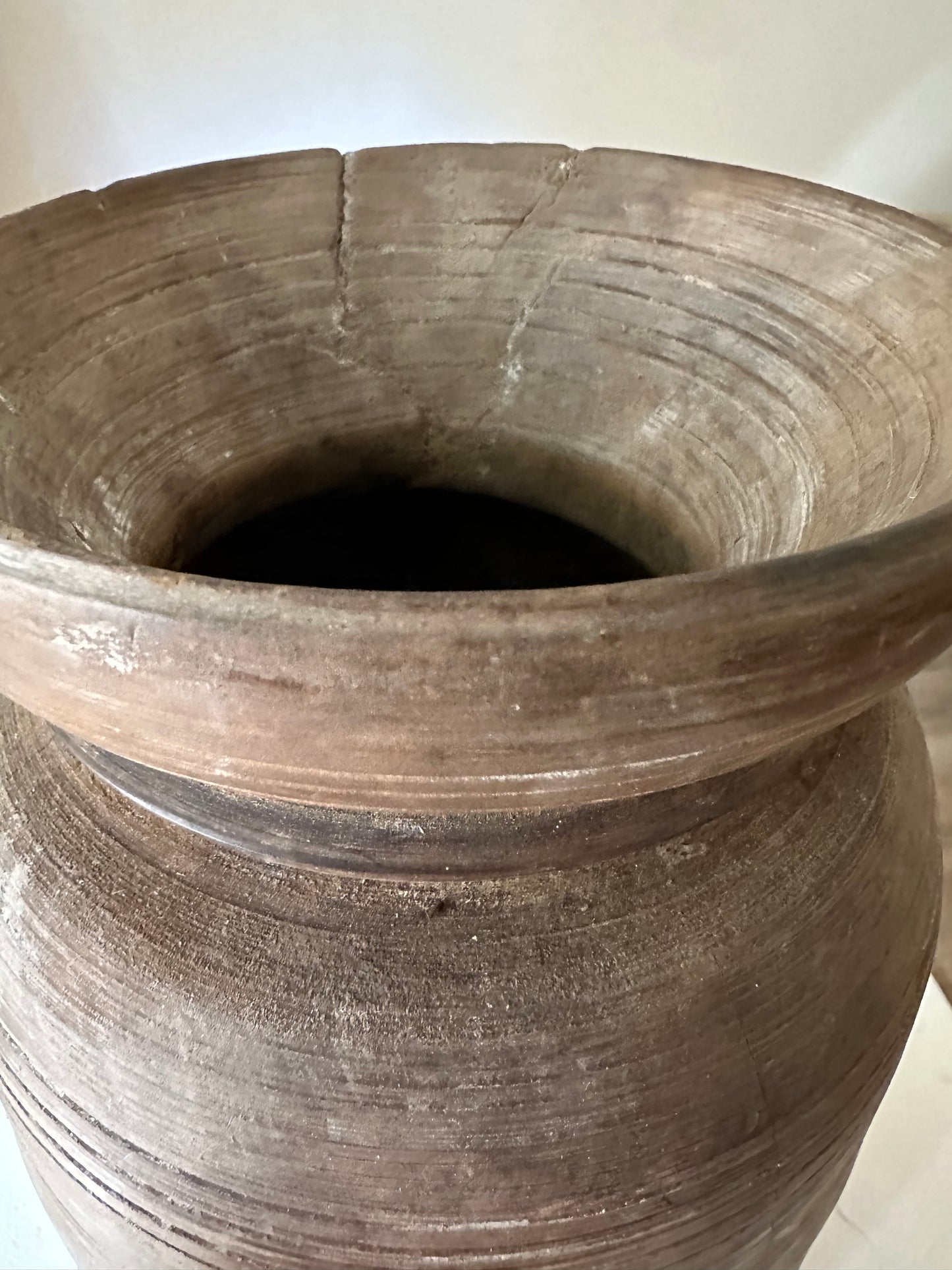 Large Indonesian Earthenware Vessel