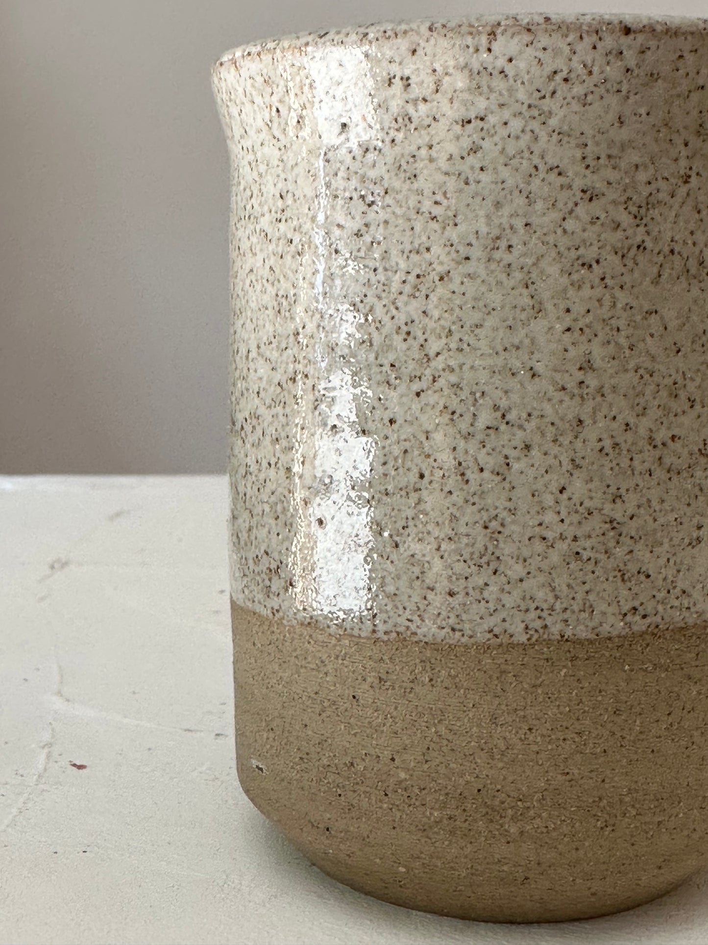 Speckled Studio Pottery Beaker