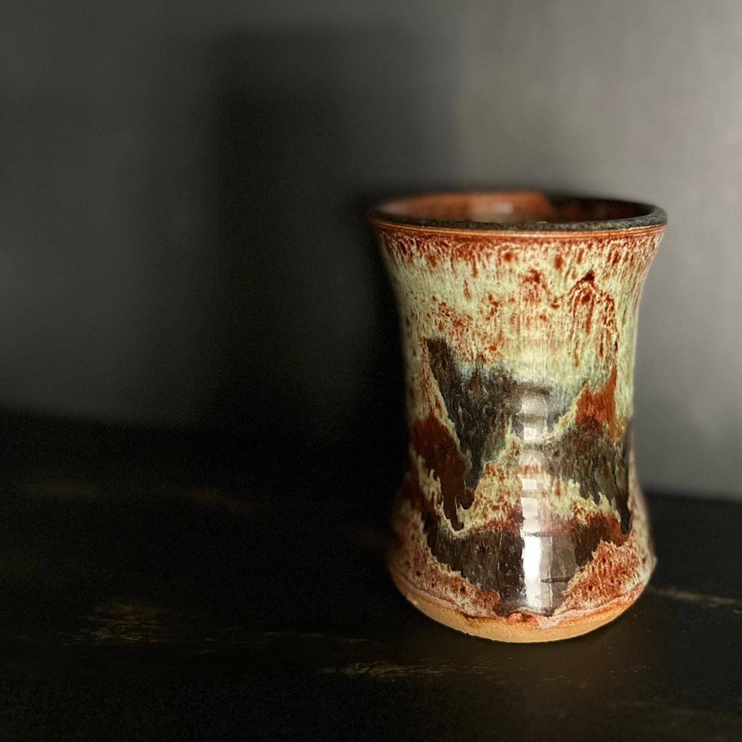 Hand Thrown Stoneware Vessel. No. 06