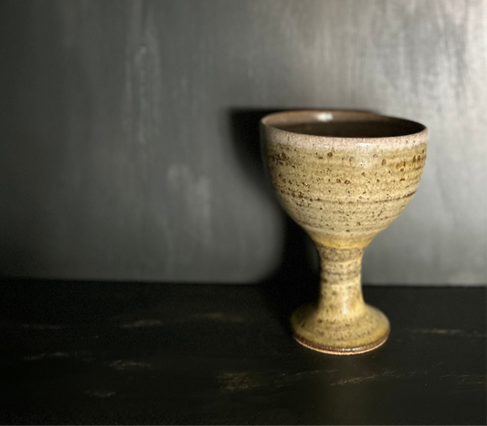 Vintage Stoneware Chalice - No. 04