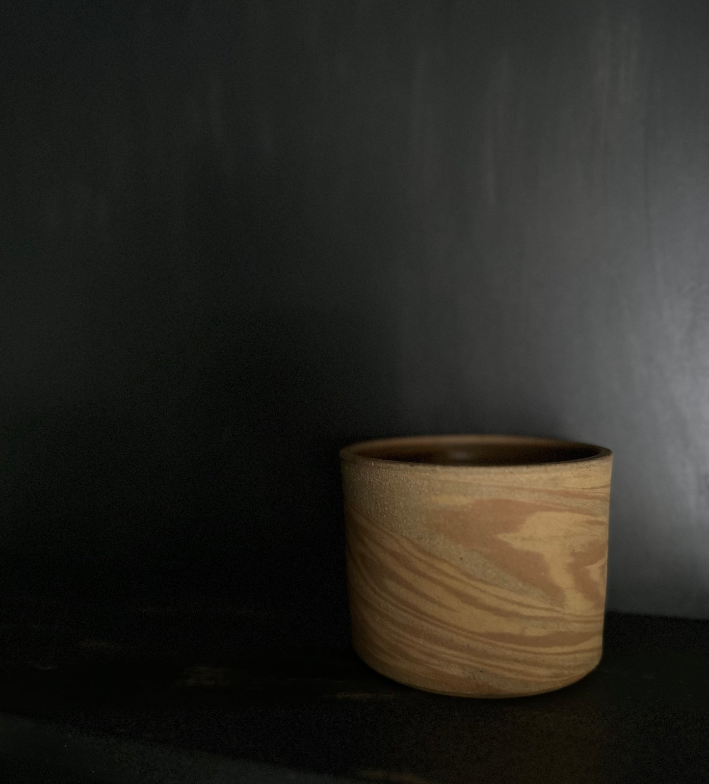 Marbled Stoneware Vessel- No. 05