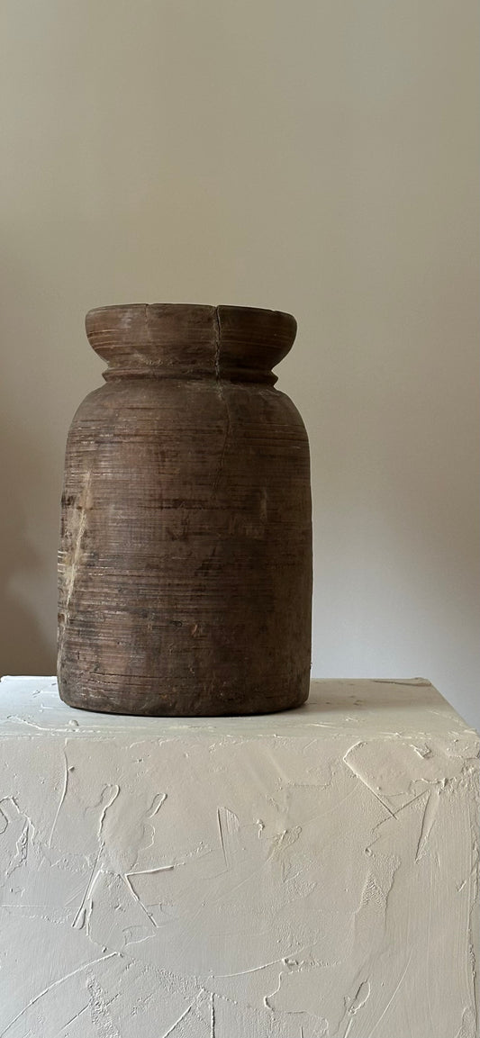 Large Indonesian Earthenware Vessel