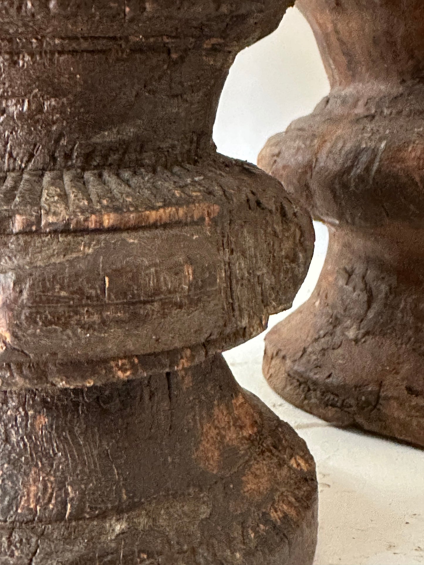 Reclaimed Indian Wooden Candle Holders iii