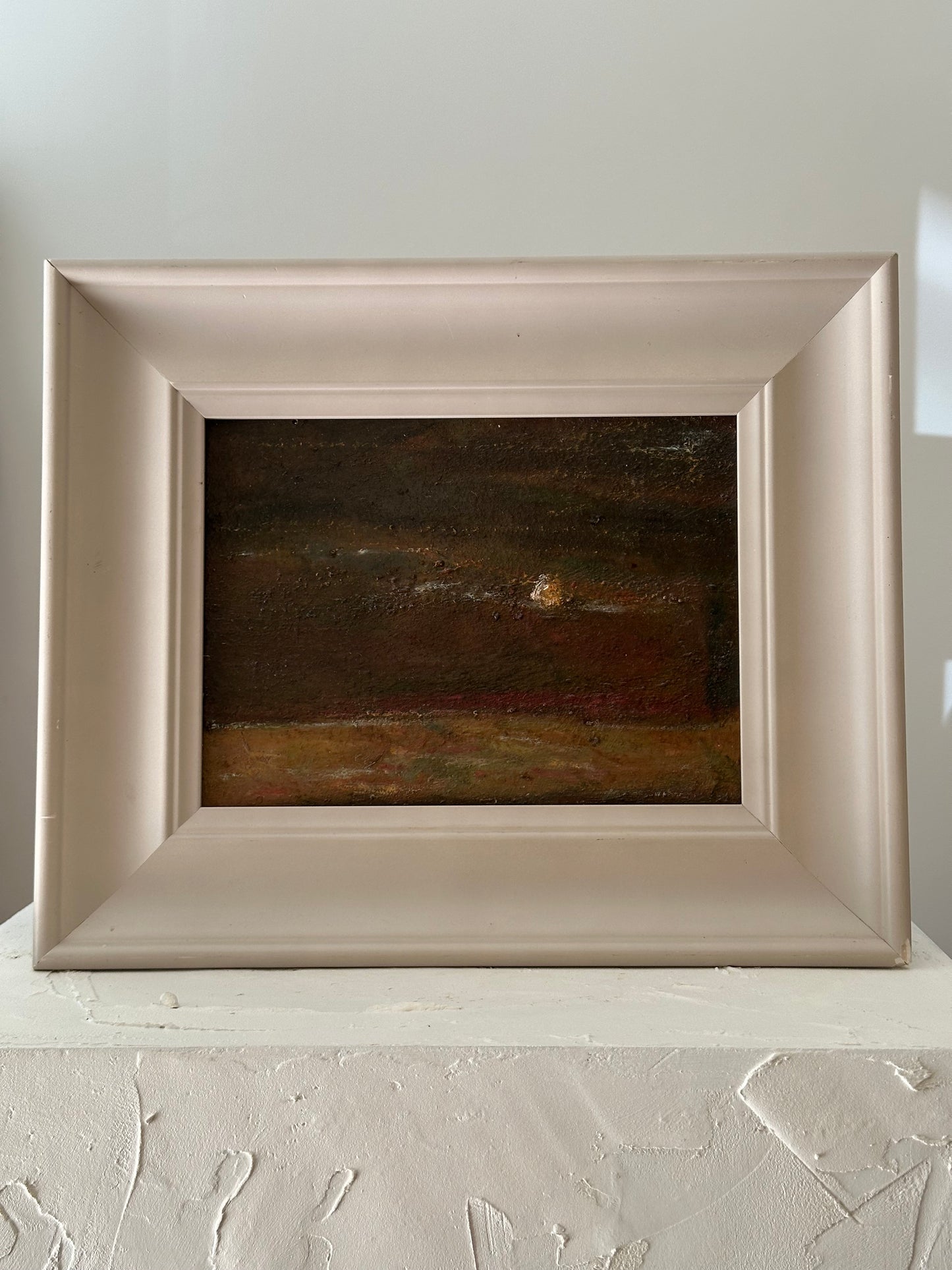 “Darkening Sky”
Vintage Abstract Landscape, Signed & Dated 1977