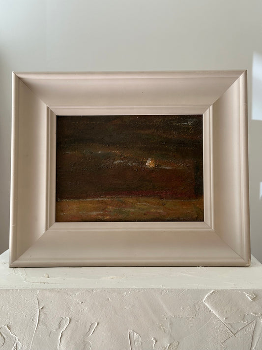“Darkening Sky”
Vintage Abstract Landscape, Signed & Dated 1977