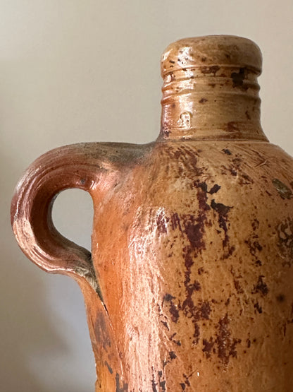 German Stoneware Spirit Bottle