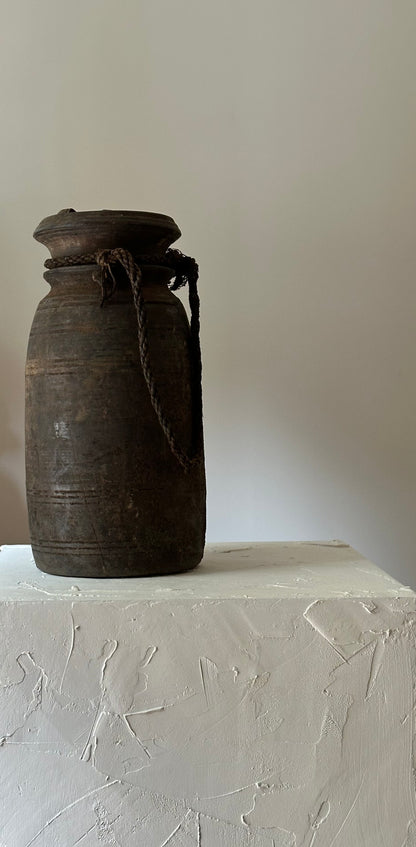 Indonesian Lidded Storage Vessel