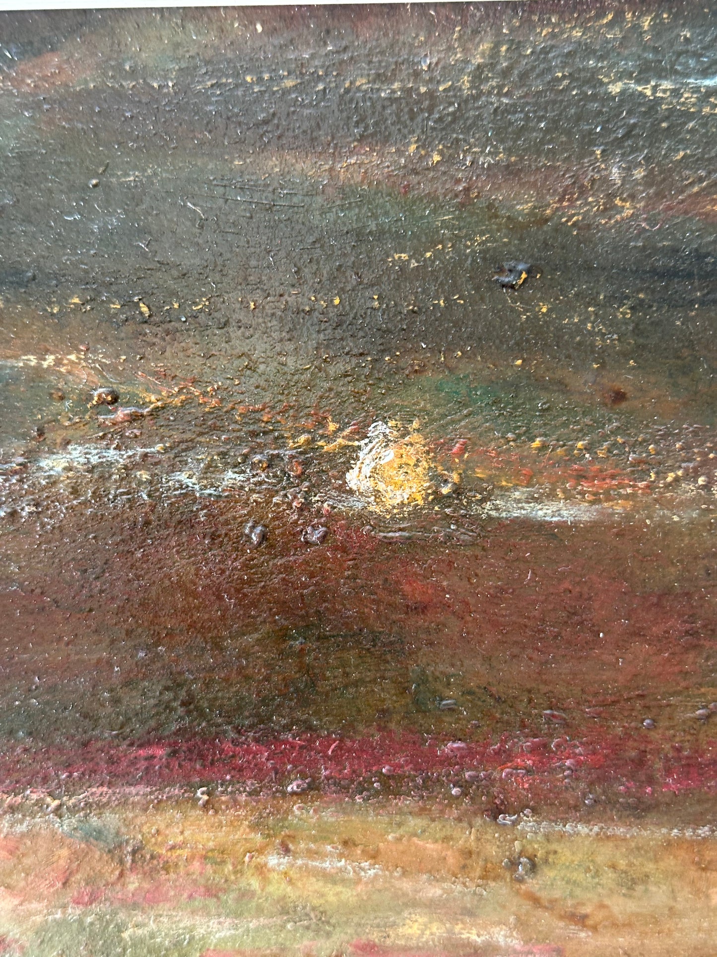 “Darkening Sky”
Vintage Abstract Landscape, Signed & Dated 1977