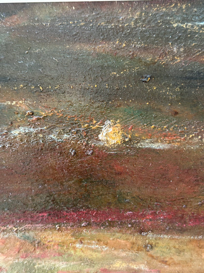 “Darkening Sky”
Vintage Abstract Landscape, Signed & Dated 1977