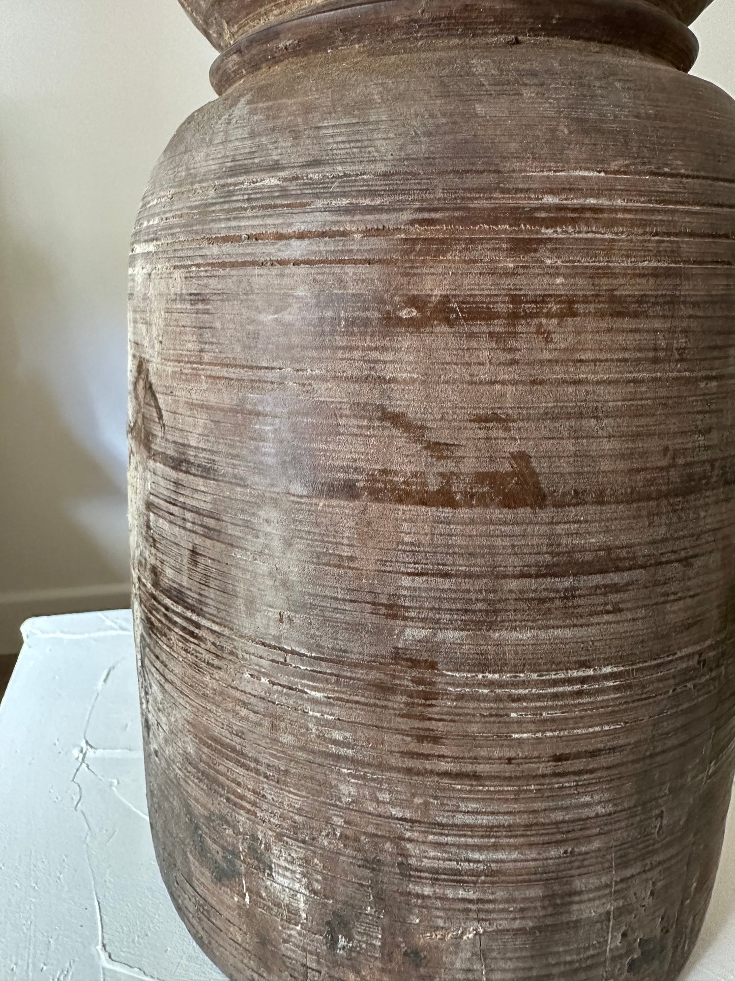 Large Indonesian Earthenware Vessel