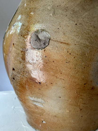 Glazed Provincial Pottery Pitcher