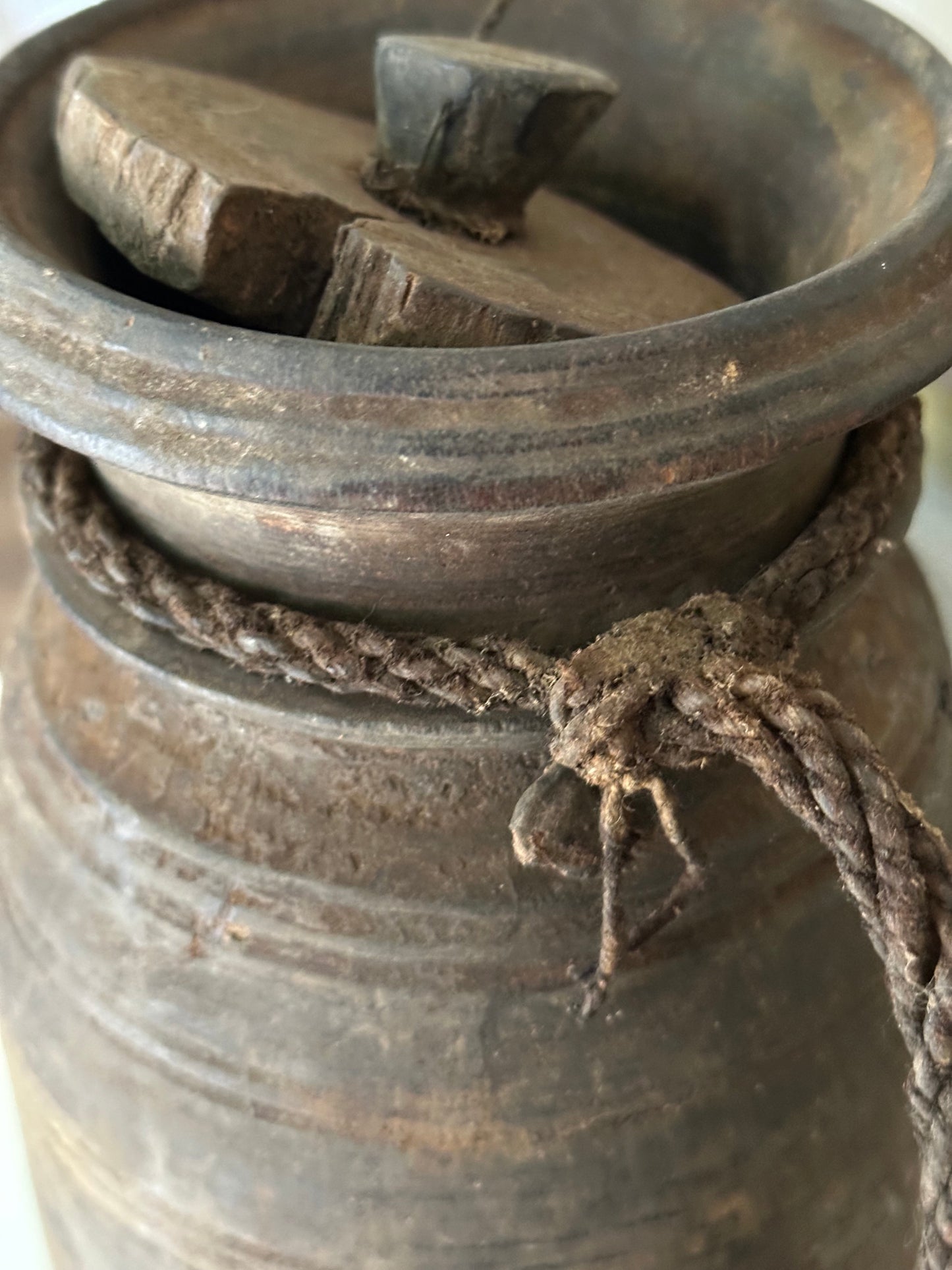 Indonesian Lidded Storage Vessel