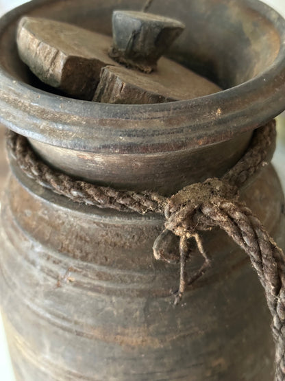 Indonesian Lidded Storage Vessel